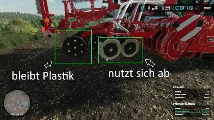 Vmask for Kuhn Venta 4030