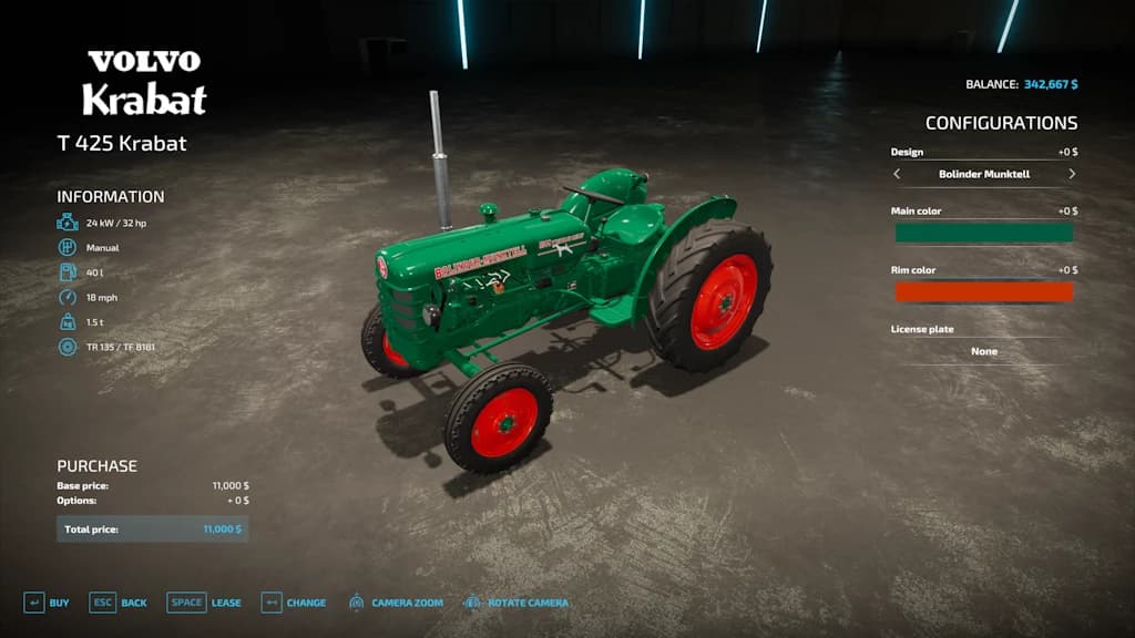 Volvo T425 Rust Edition 2