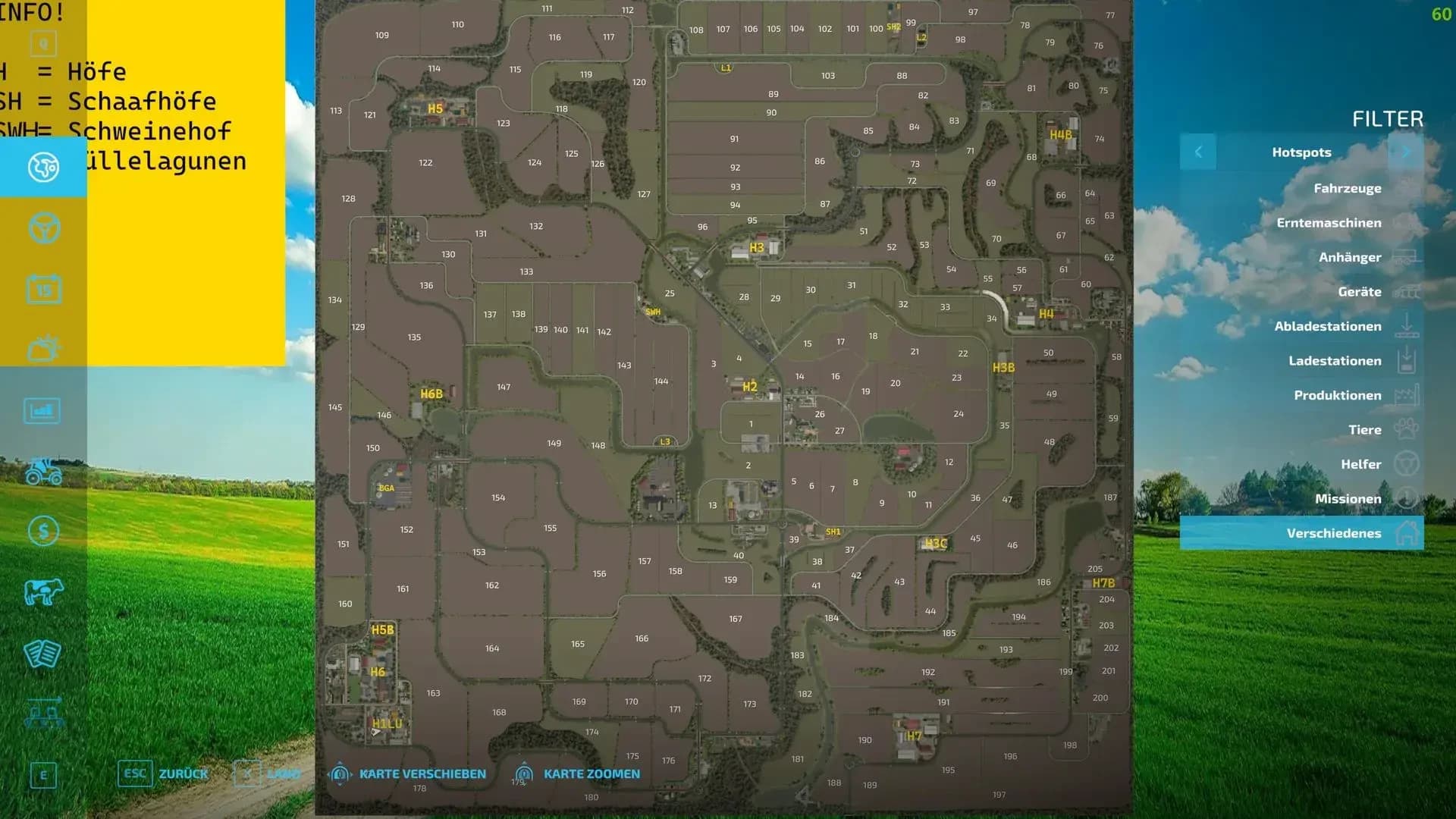 Vör den Diek Map 6