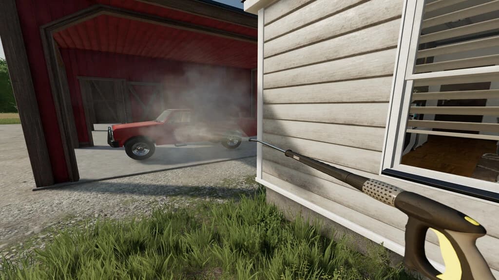 WALL MOUNTED PRESSUREWASHER 2