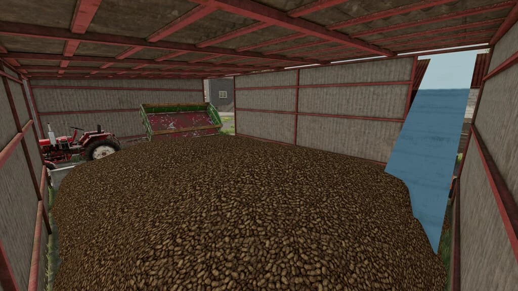 WAREHOUSE WITH CONVEYOR BELT 2