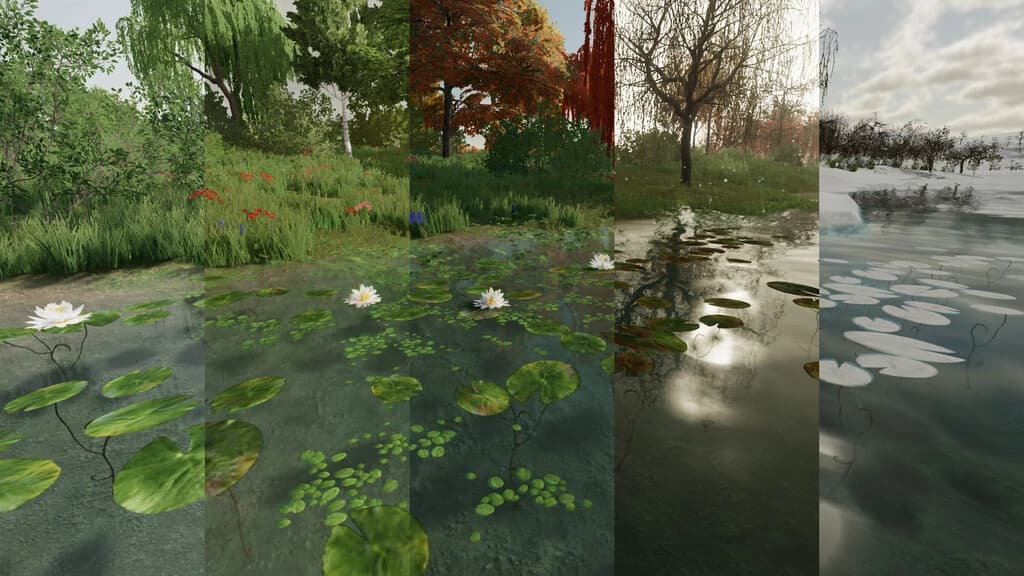 WATER LILIES MIX