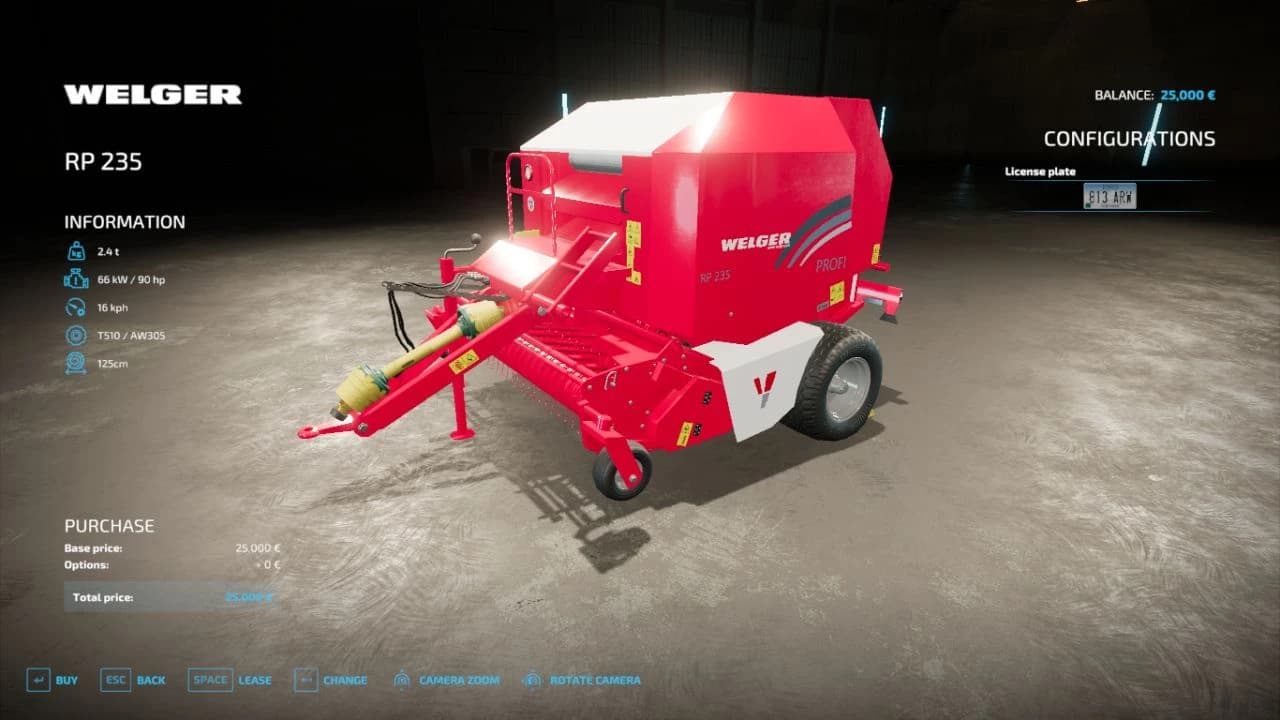 WELGER RP 235 PROFI 2