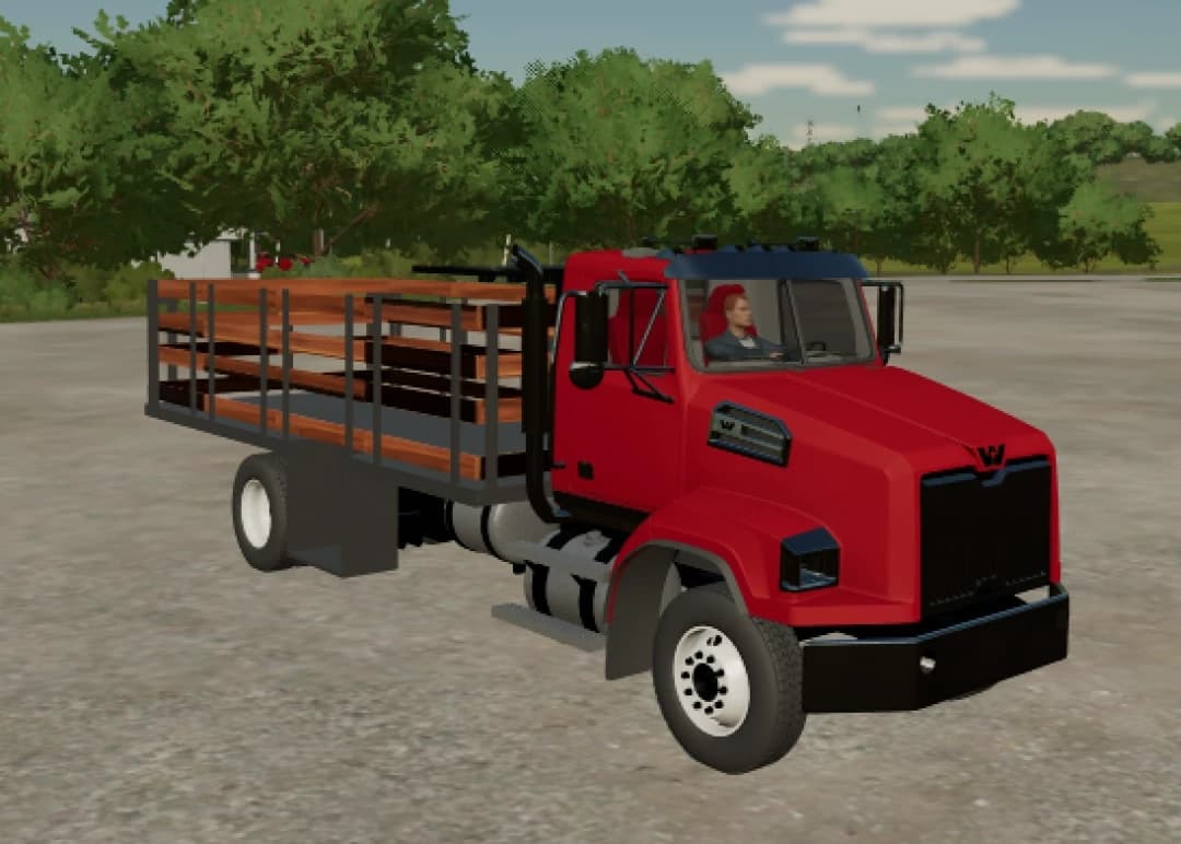 WESTERN STAR SIGN TRUCK