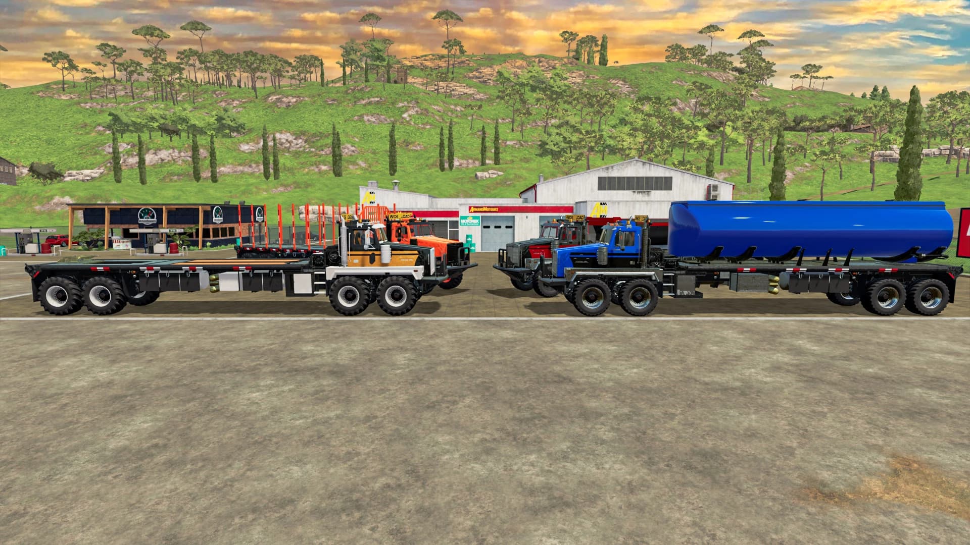 WESTERN TWIN-STEER TRUCK 4