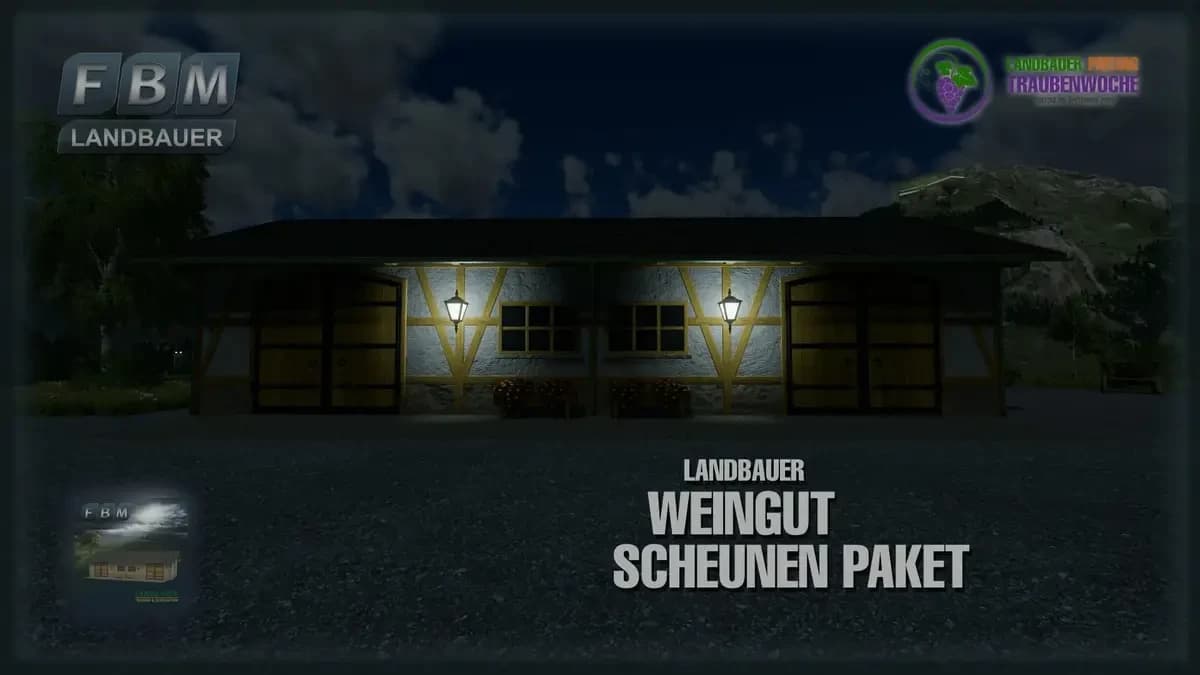 WINERY BARN PACK 4