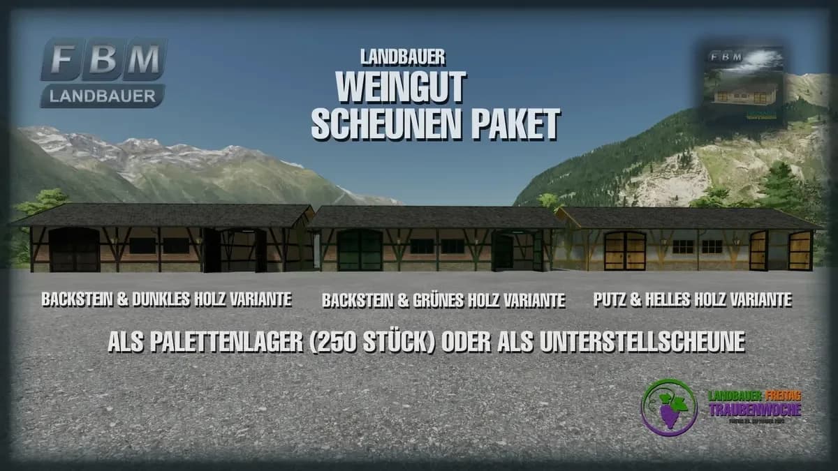WINERY BARN PACK 3