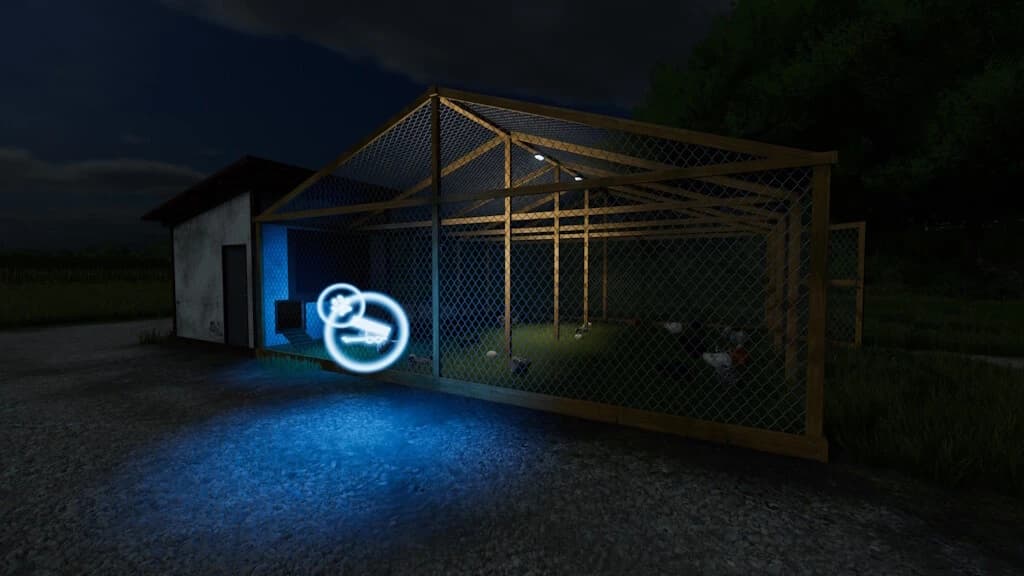 WIRED CHICKEN COOP 3