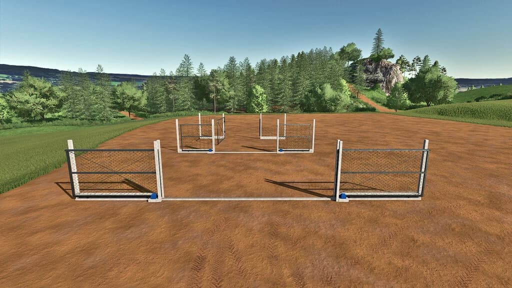 WIRED FENCE AND RAIL GATE 3