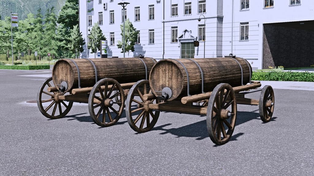 WOOD BARREL 3