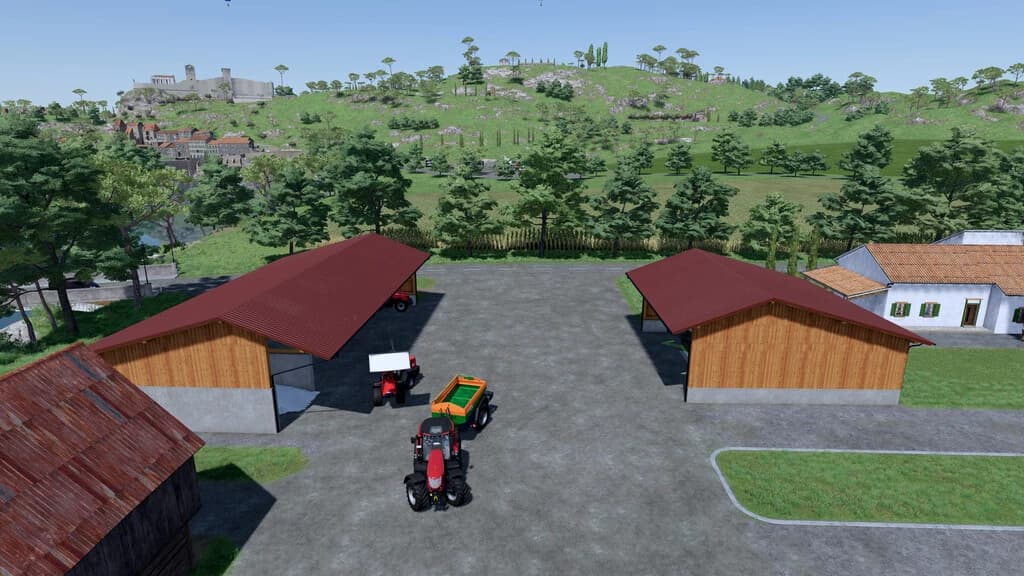 WOOD SHELTER SET 4