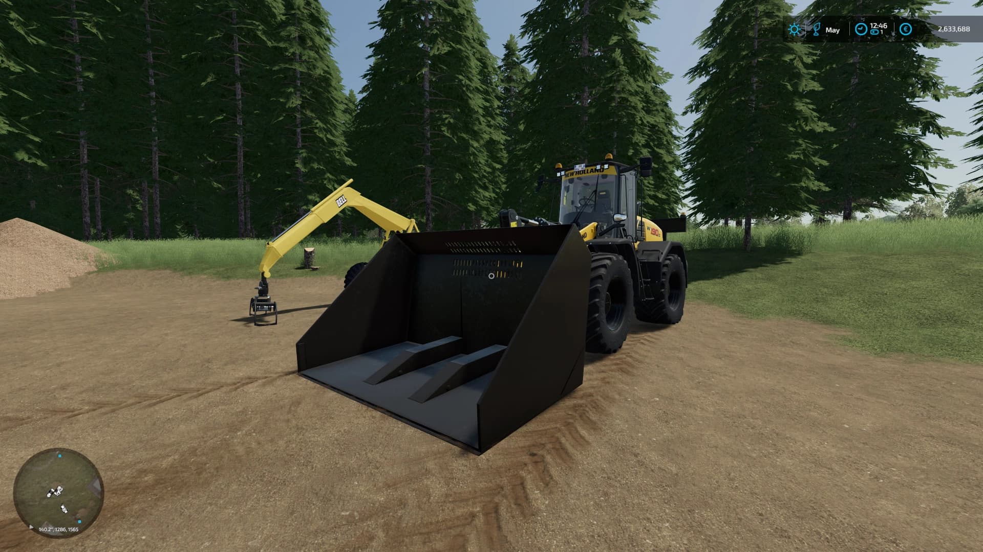 WOODCHIPS BUCKET