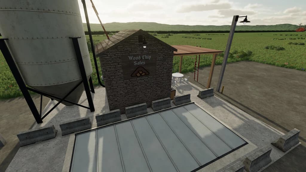 WOODCHIPS SELL STATION