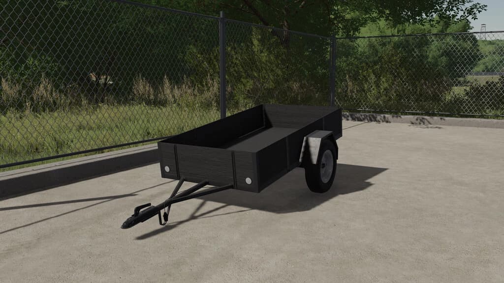 WOODEN CAR TRAILER 3