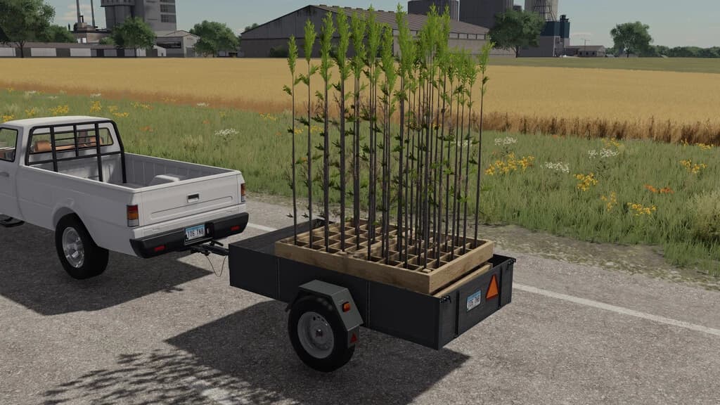 WOODEN CAR TRAILER 2