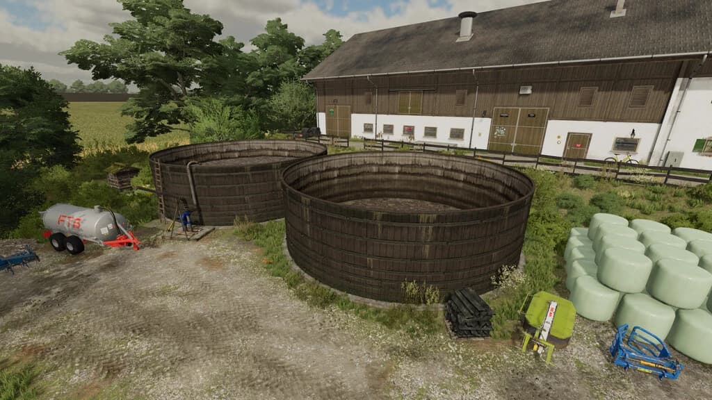 WOODEN LIQUID MANURE TANK 3