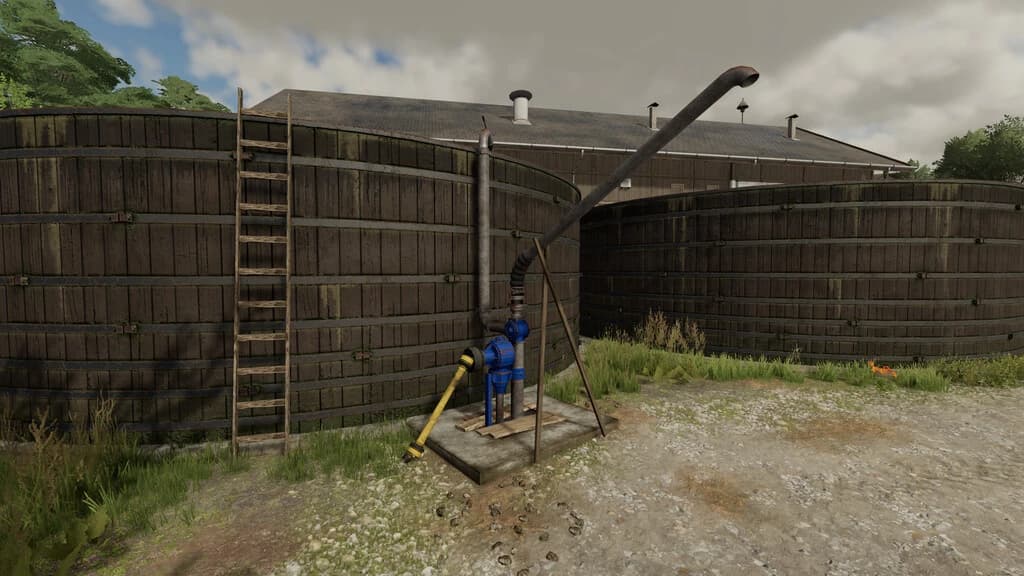 WOODEN LIQUID MANURE TANK 2