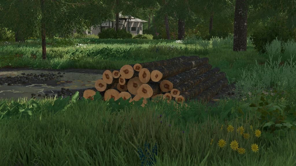 WOODEN PILE PREFAB 2