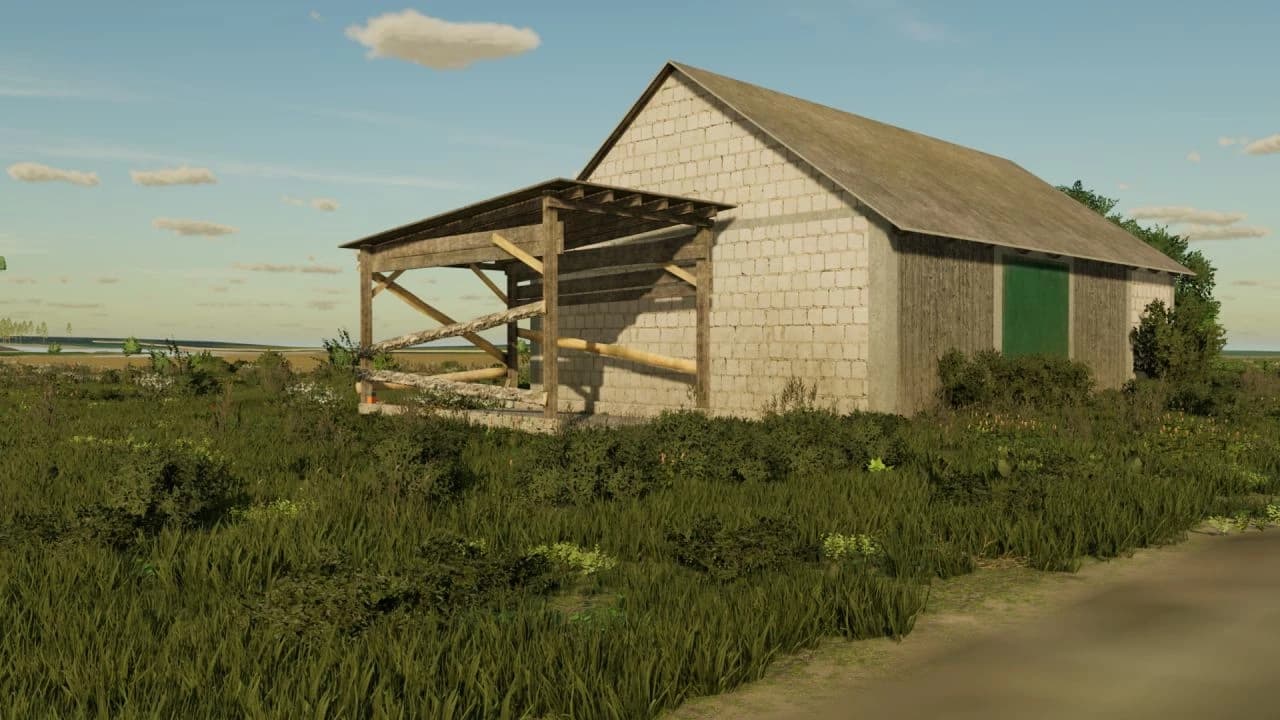 WOODEN SHED FOR COMBINES 3