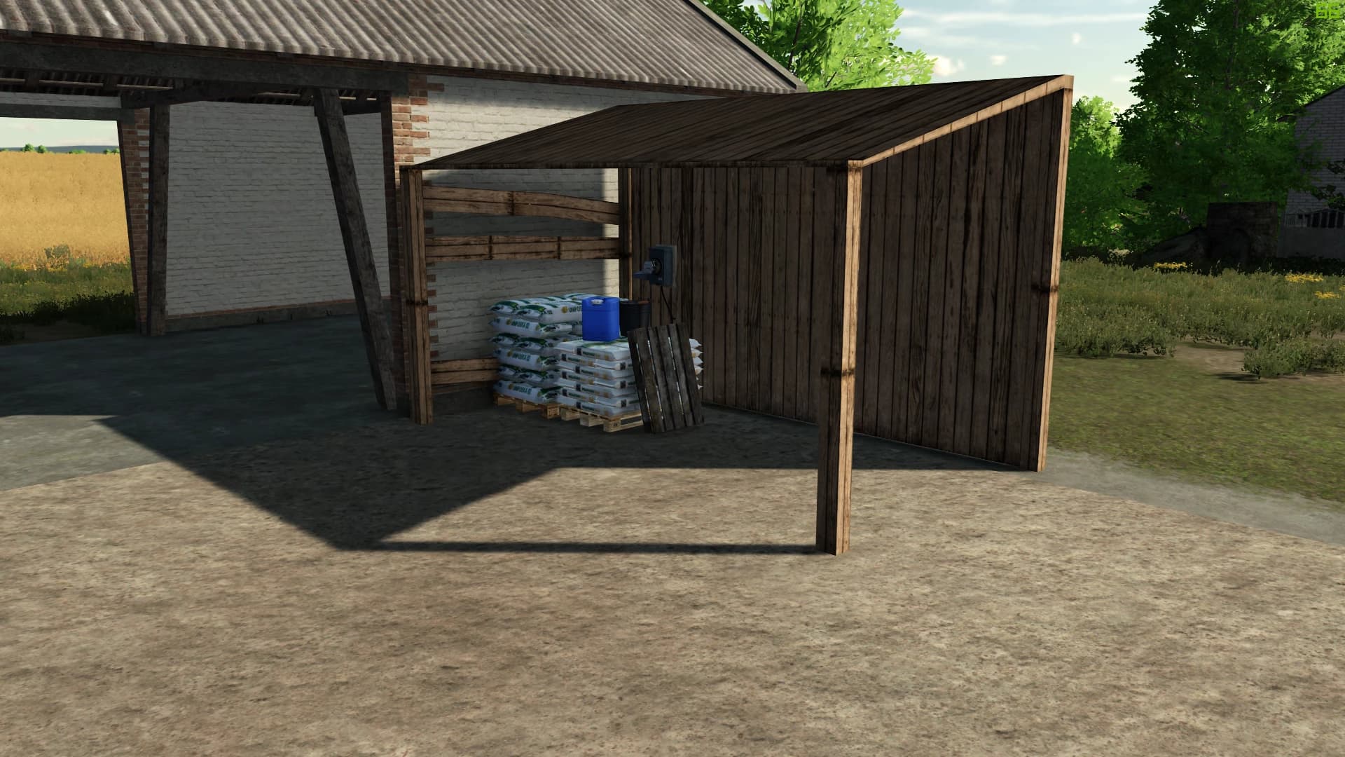 WOODENSHED