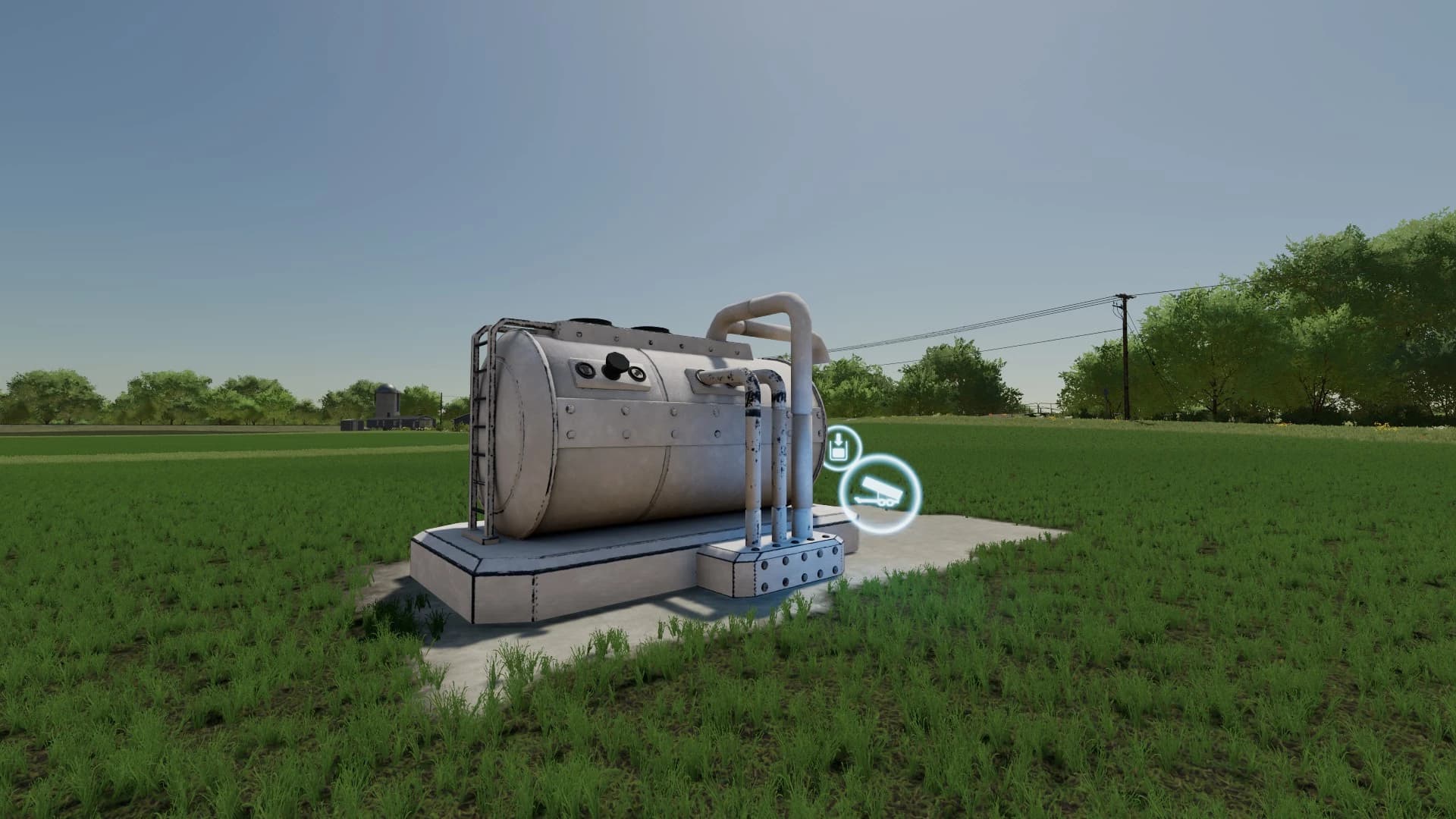 WORN LIQUID STORAGE TANK