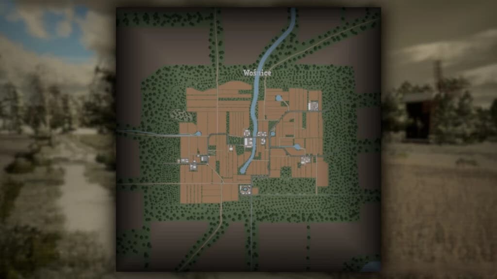 WOSNICE MAP 4