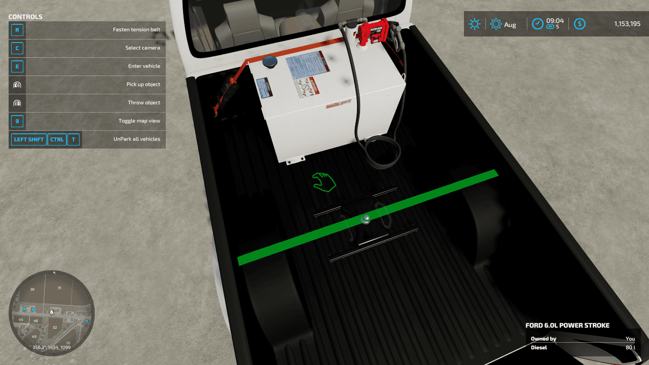 Weather guard fuel tank