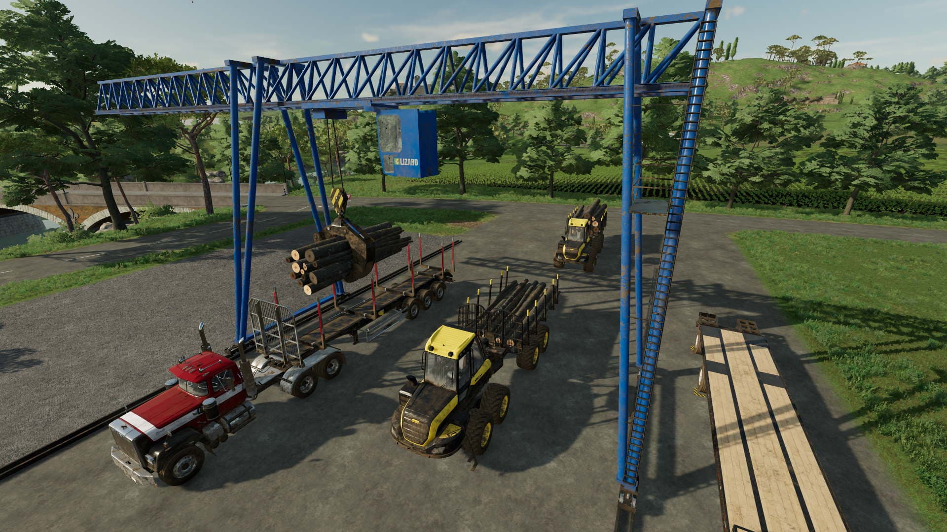 Wood Crane 3