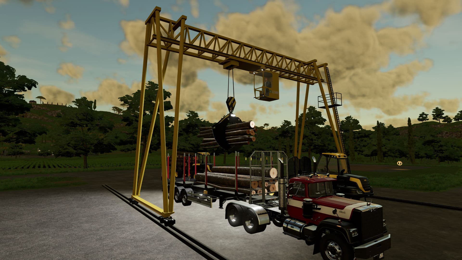 Wood Crane 2