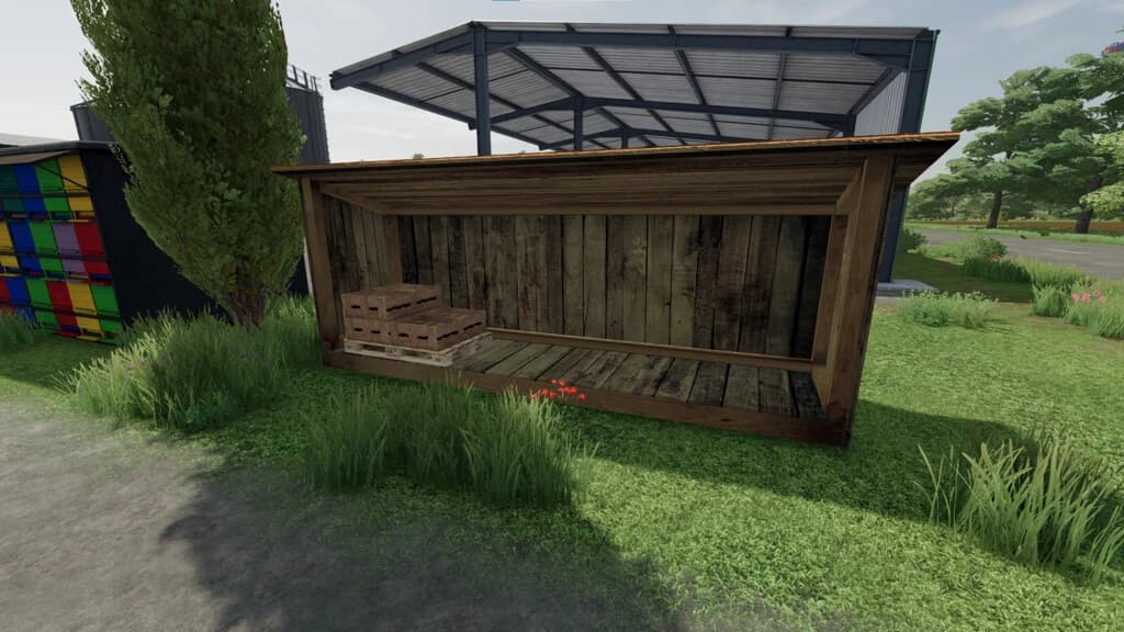 Wooden Honey Shed 3