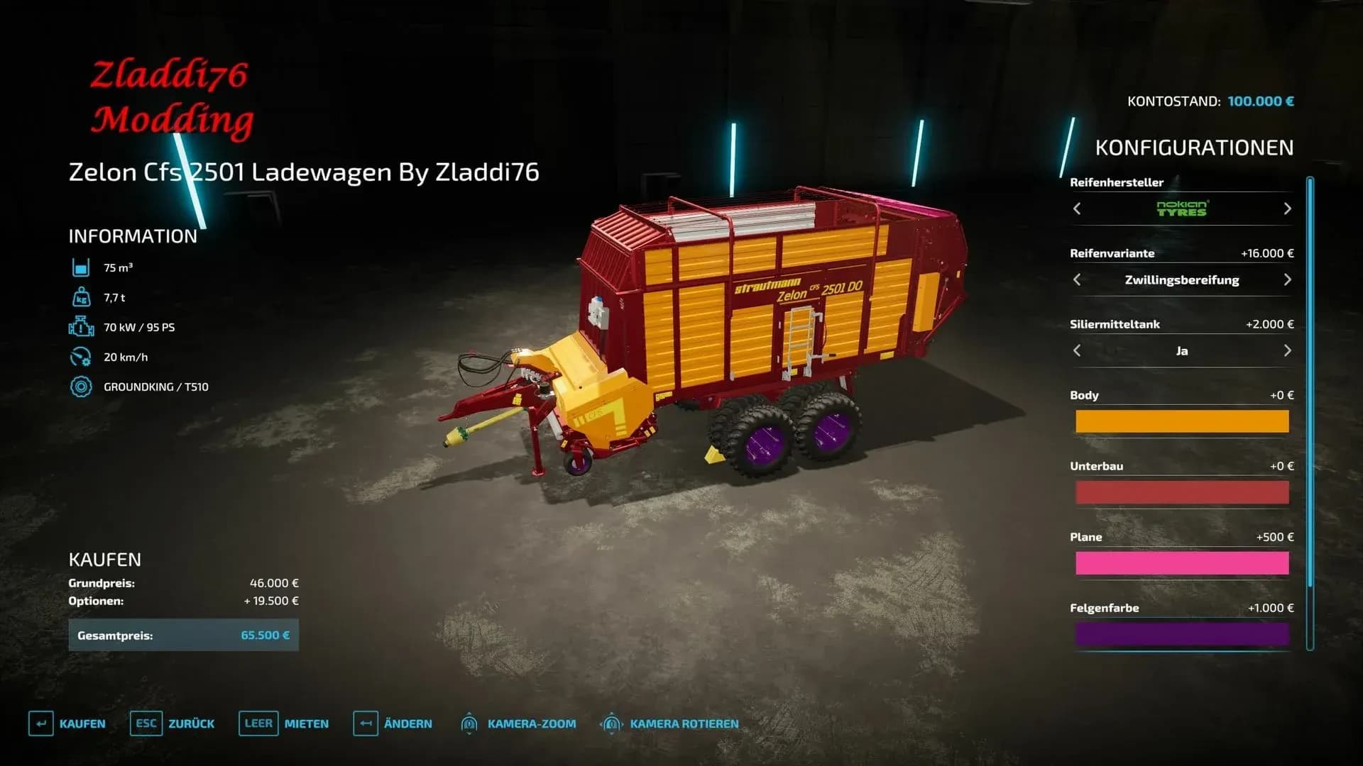 ZELON CFS 2501 LADEWAGEN 3