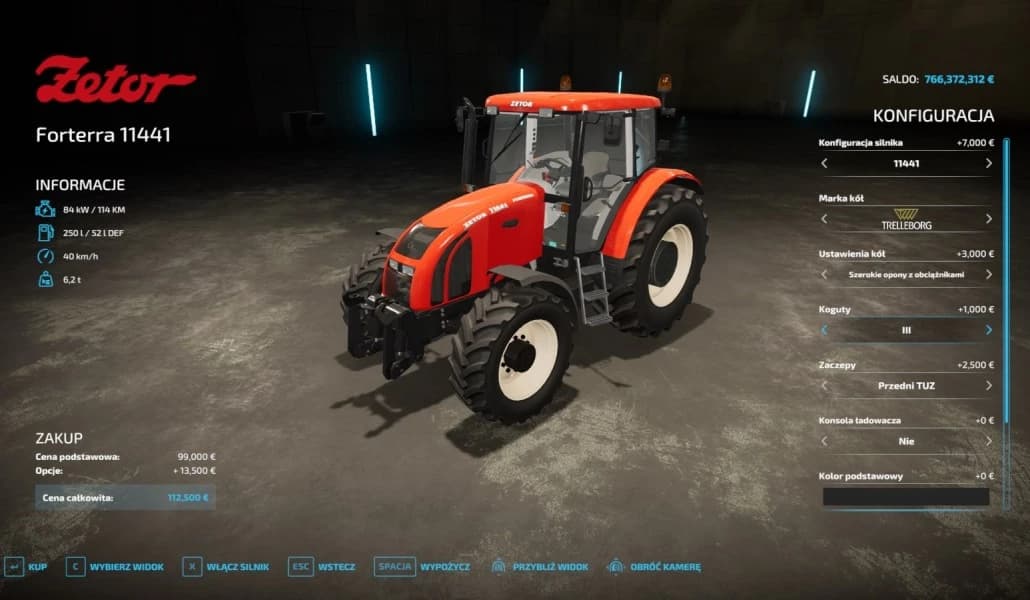ZETOR FORTERRA 11441 2