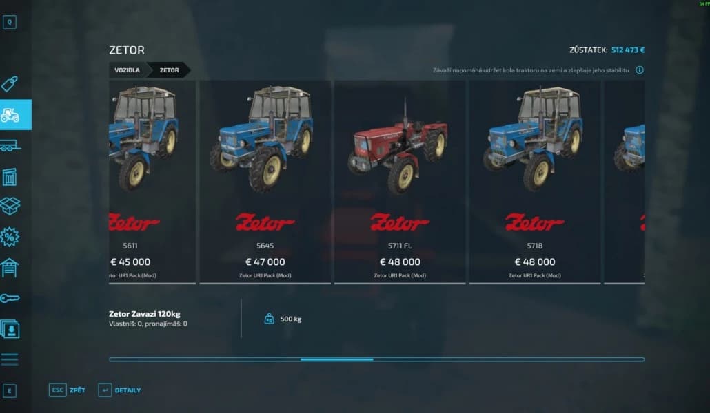 ZETOR UR1 PACK 2