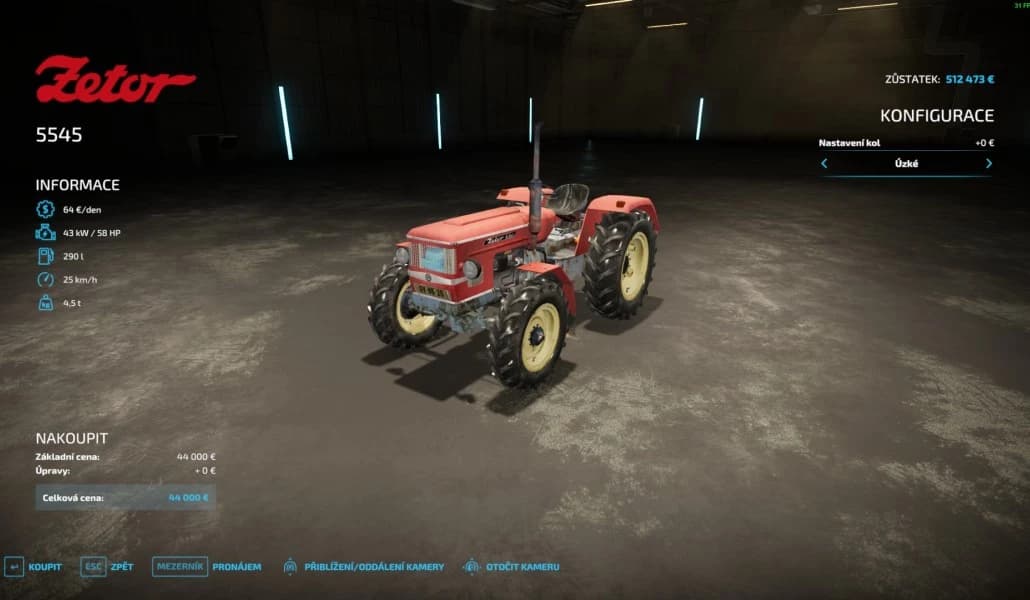 ZETOR UR1 PACK