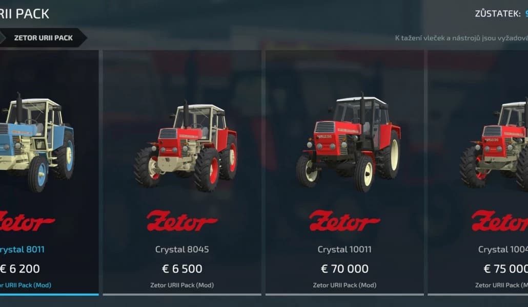 ZETOR URII PACK 3