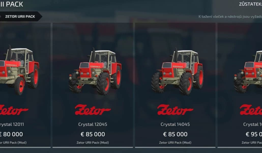 ZETOR URII PACK 2
