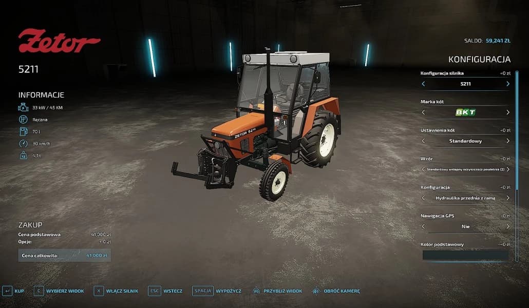 ZETOR XX11 VLAD PACK