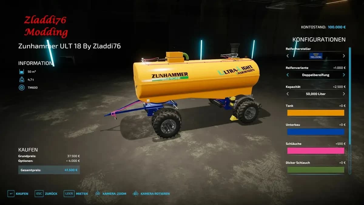 ZUNHAMMER ULT 18 2