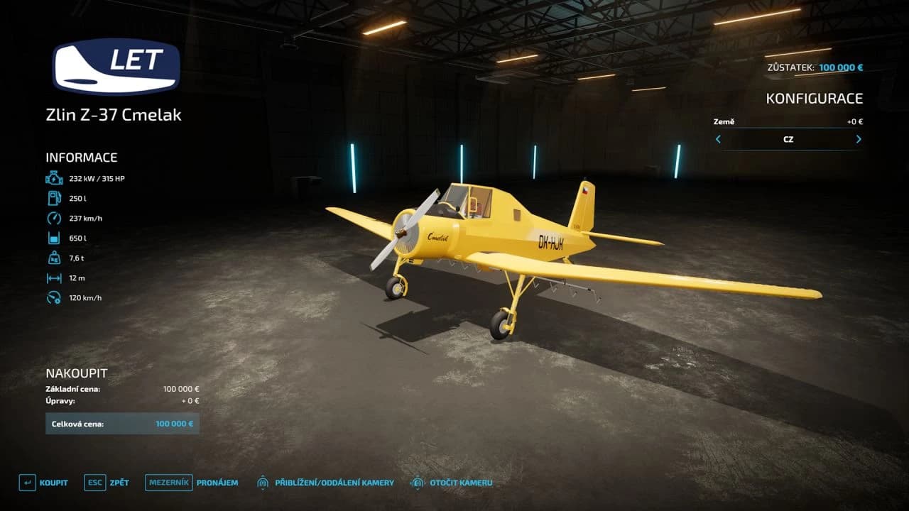 Zlín Z-37 Čmelák 3