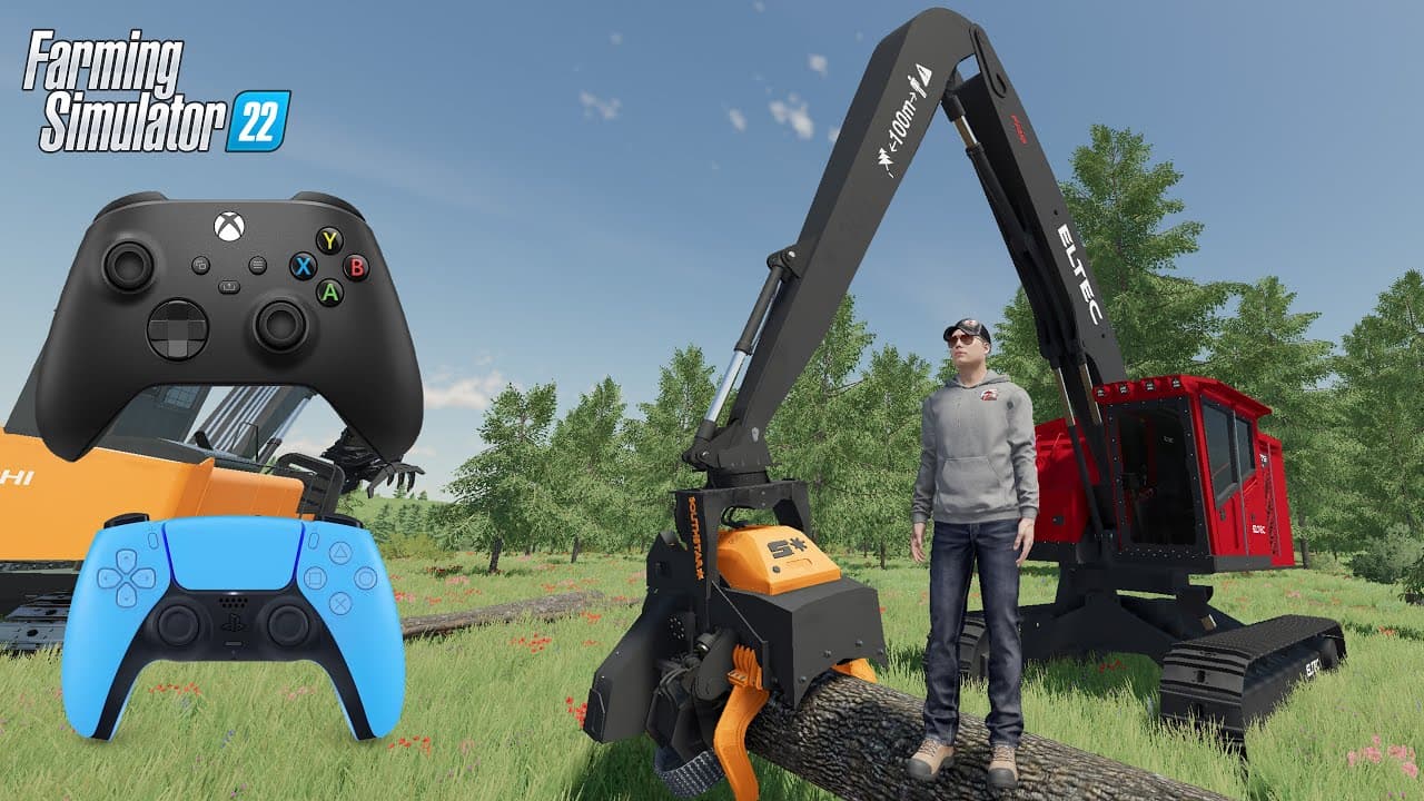 How to use FDR Logging with a Controller | Setup in FS22 (Input binding)