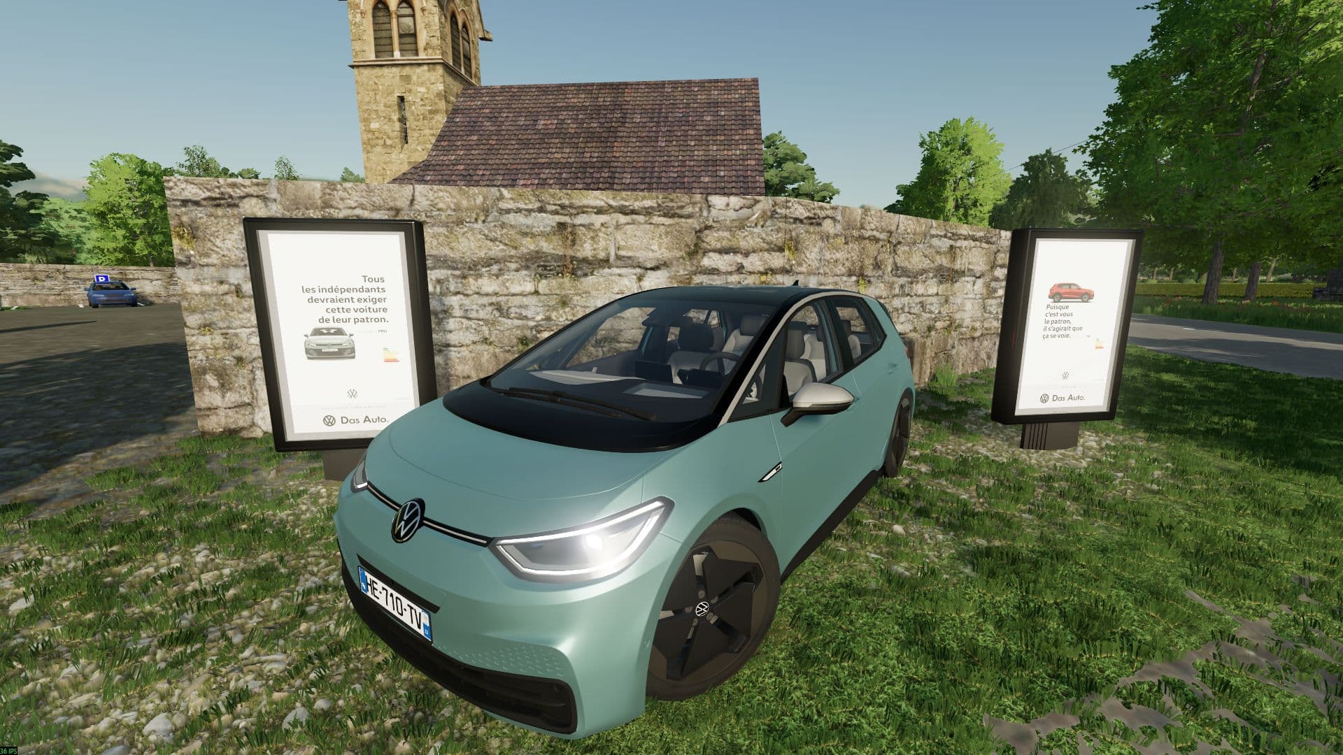 Advertising panel - Car brand 4