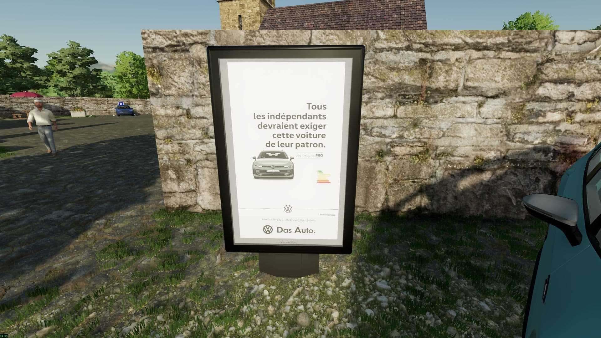 Advertising panel - Car brand 3