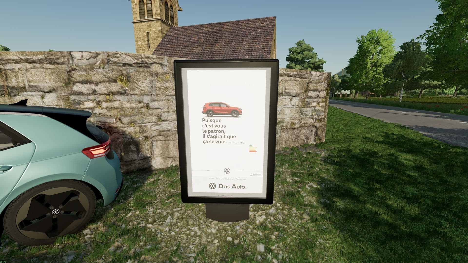 Advertising panel - Car brand 2