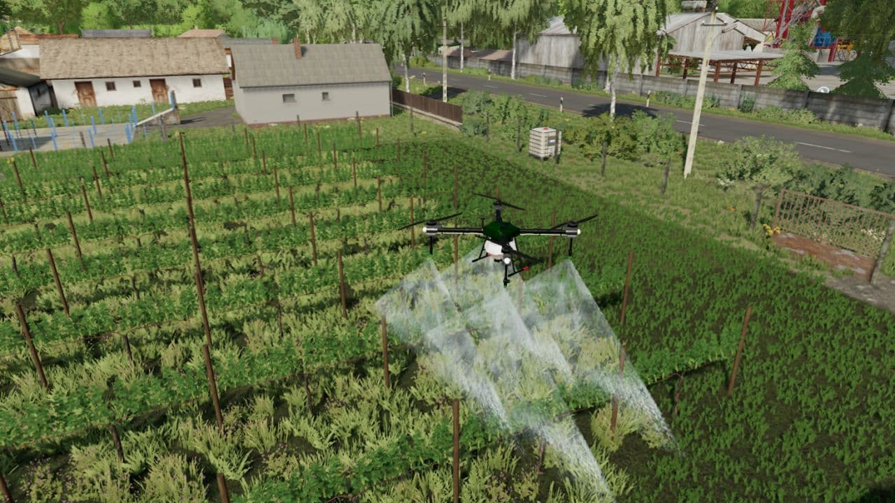 Agricultural drone for viticulture 3