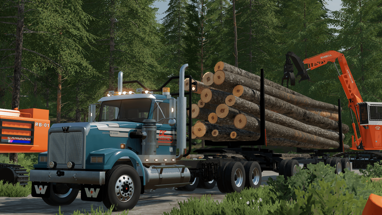 BC Logging Truck Rigging 4