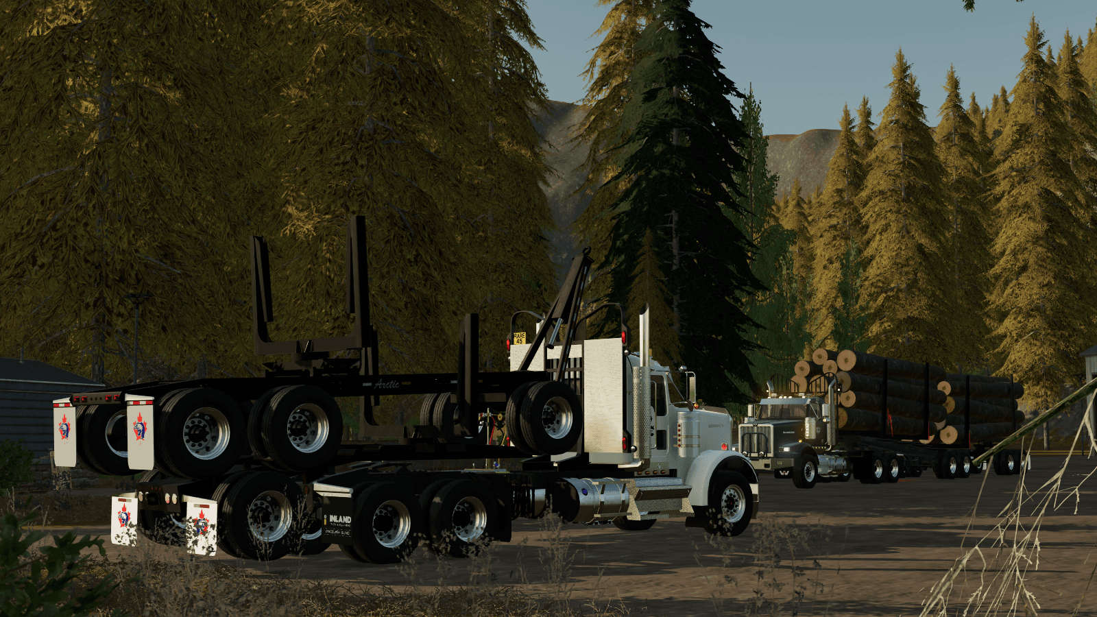 BC Logging Truck Rigging