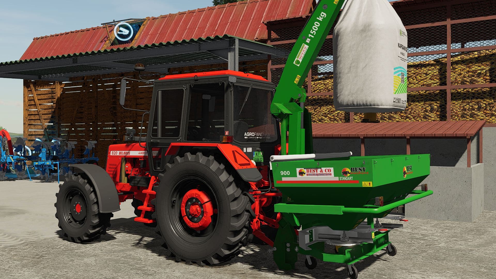 Belarus 820 (new red) 3