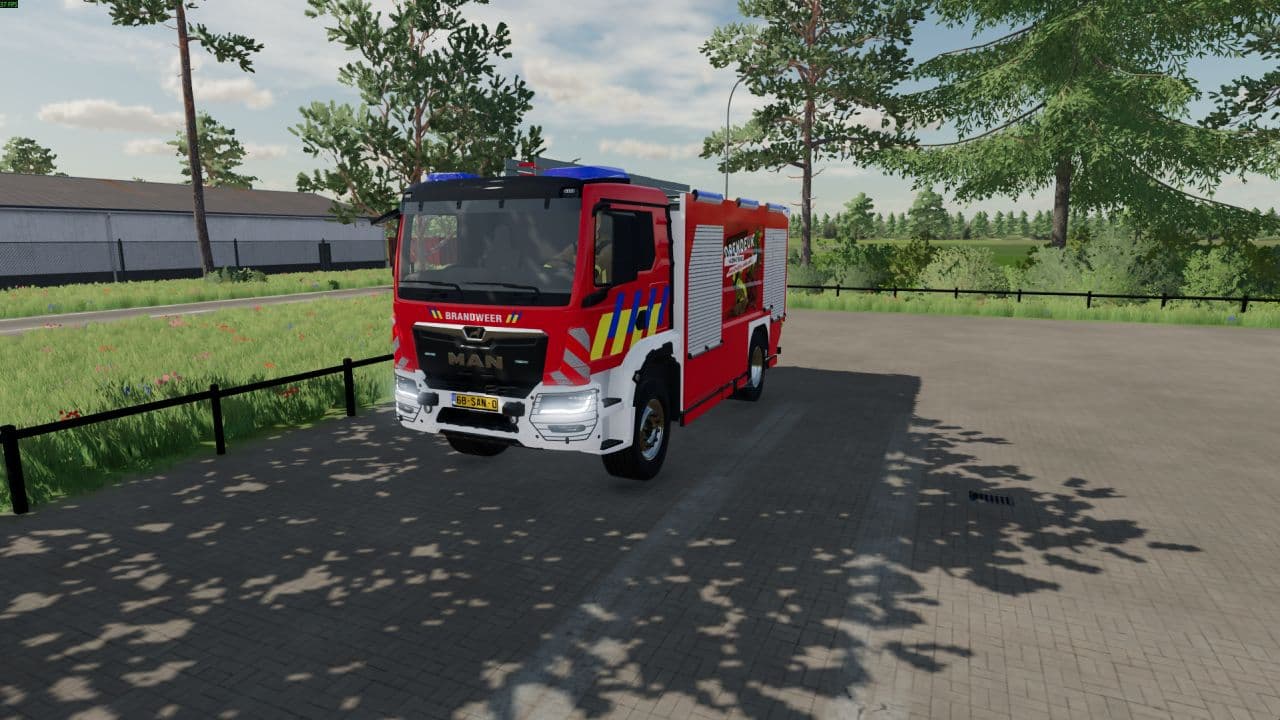 Belgian Fire Truck