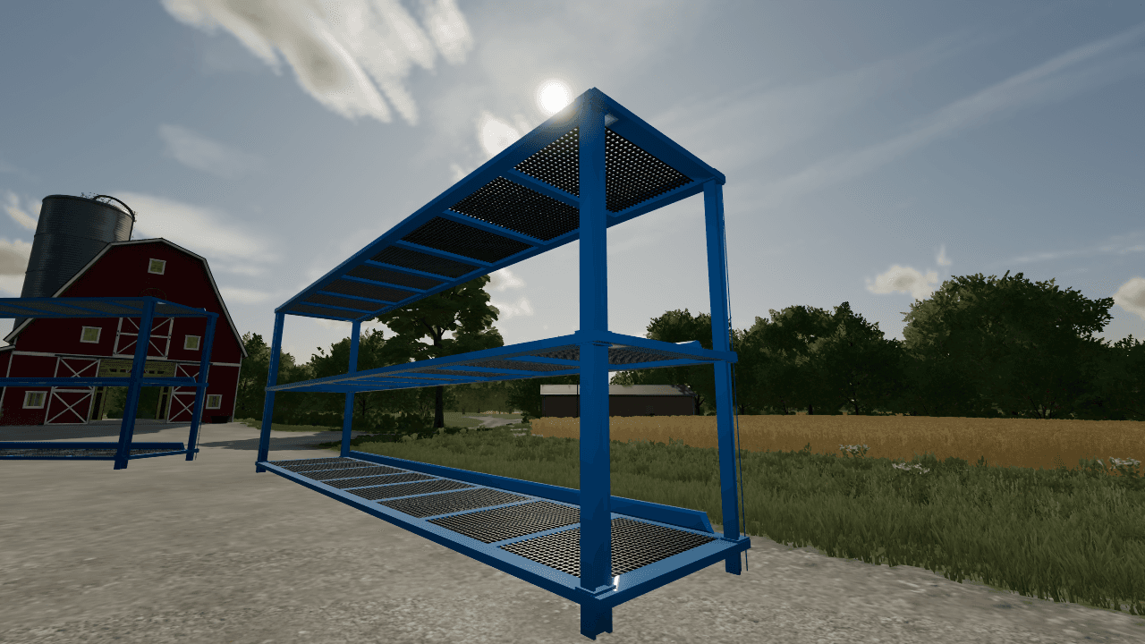 Blue Pallet Racking