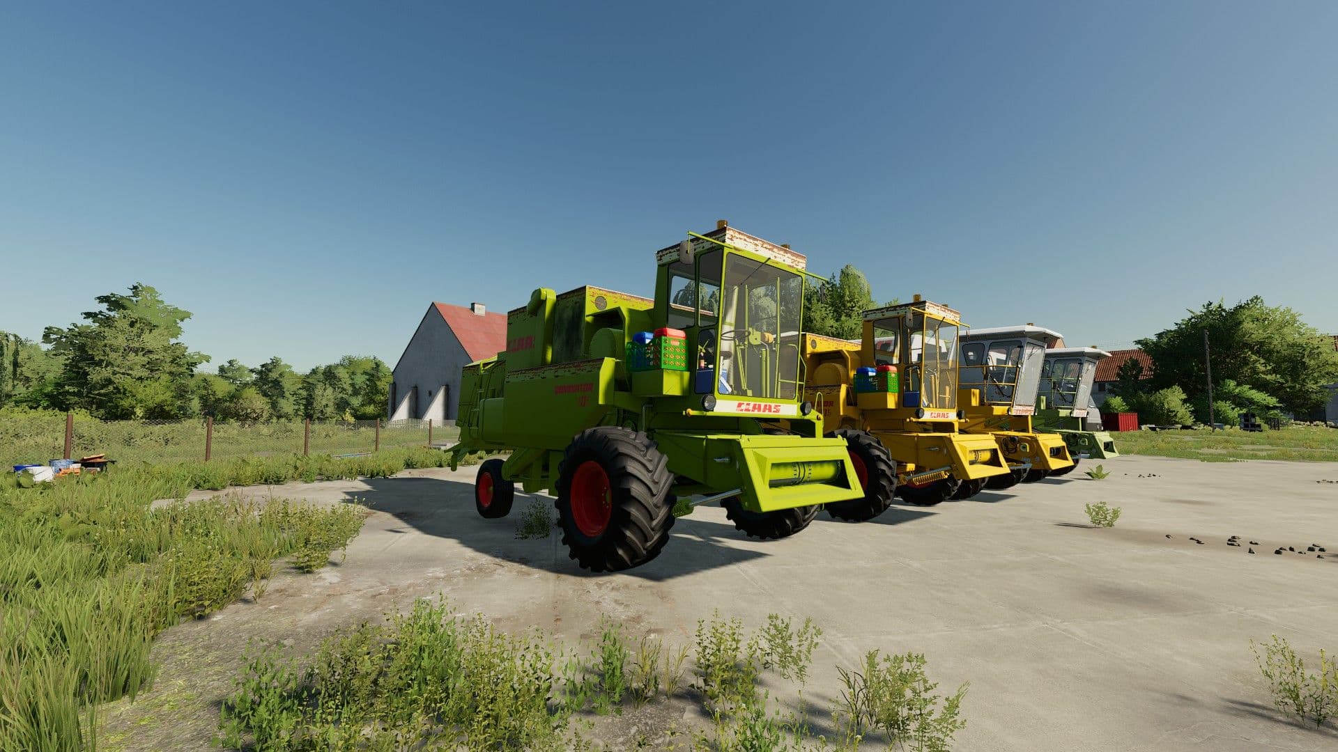 CLAAS Combine Harvester Pack 3